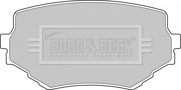 BORG & BECK Jarrupala, levyjarru BBP1597